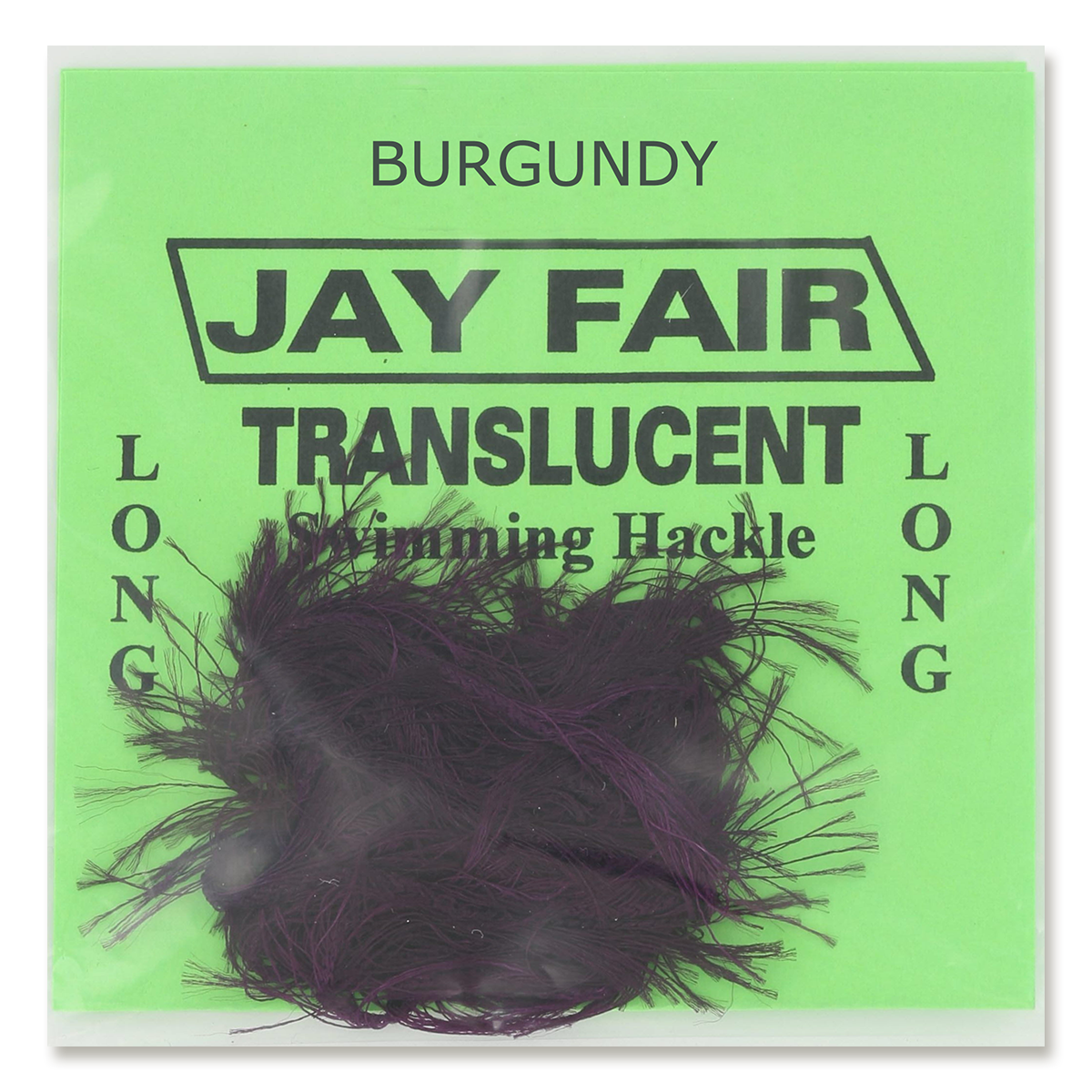 Jay Fair's Translucent Swimming Hackle