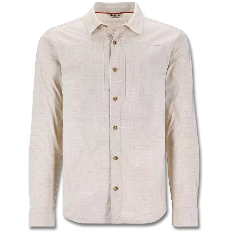 Simms Men's LS Stone Cold Shirt - Bimini