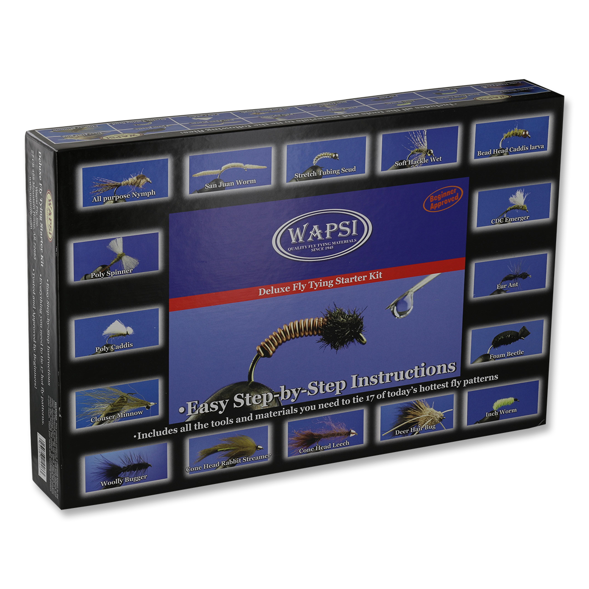 Wapsi Deluxe Starter Fly-Tying Kit