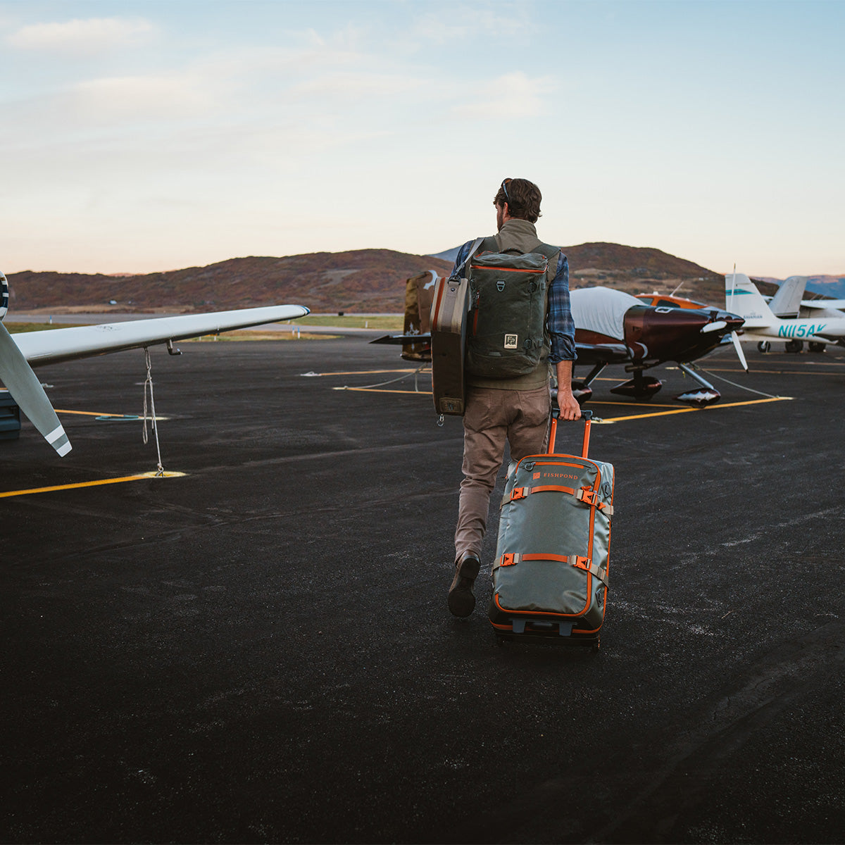 Fishpond Stormshadow Medium Rolling Duffel