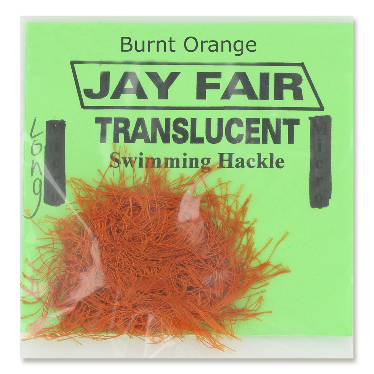 Jay Fair's Translucent Swimming Hackle