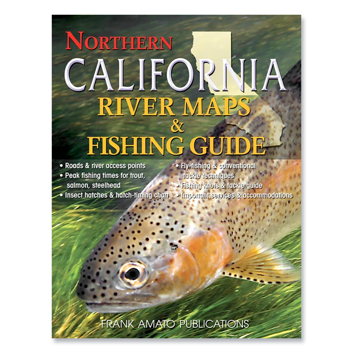 Northern California River Map & Fishing Guide