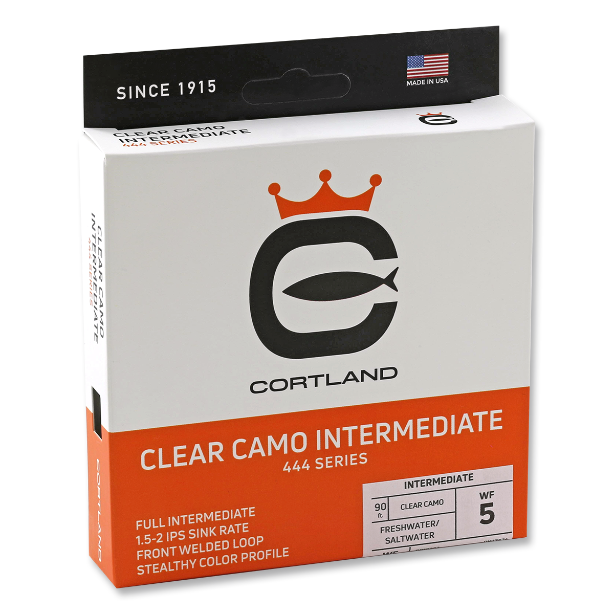 Cortland Clear Camo Intermediate Fly Line
