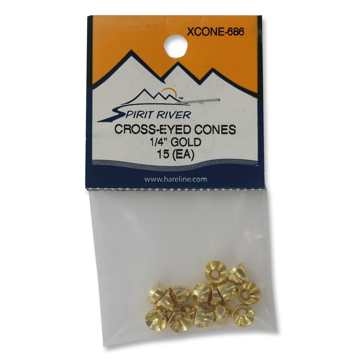 Cross-Eyed Tapered Cone Heads