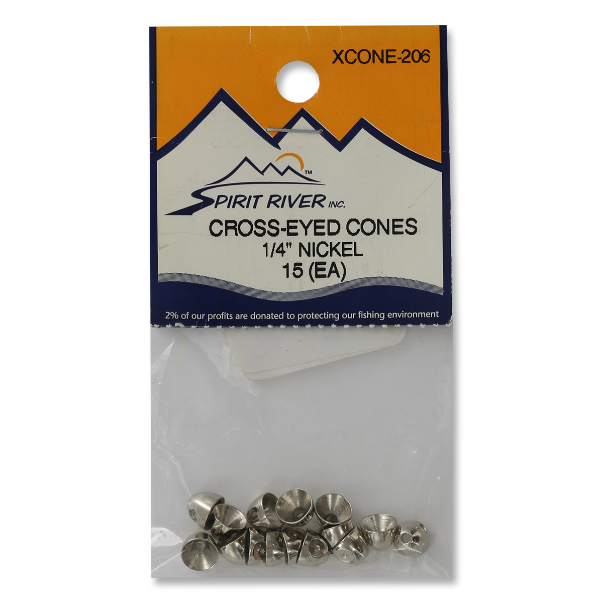 Cross-Eyed Tapered Cone Heads