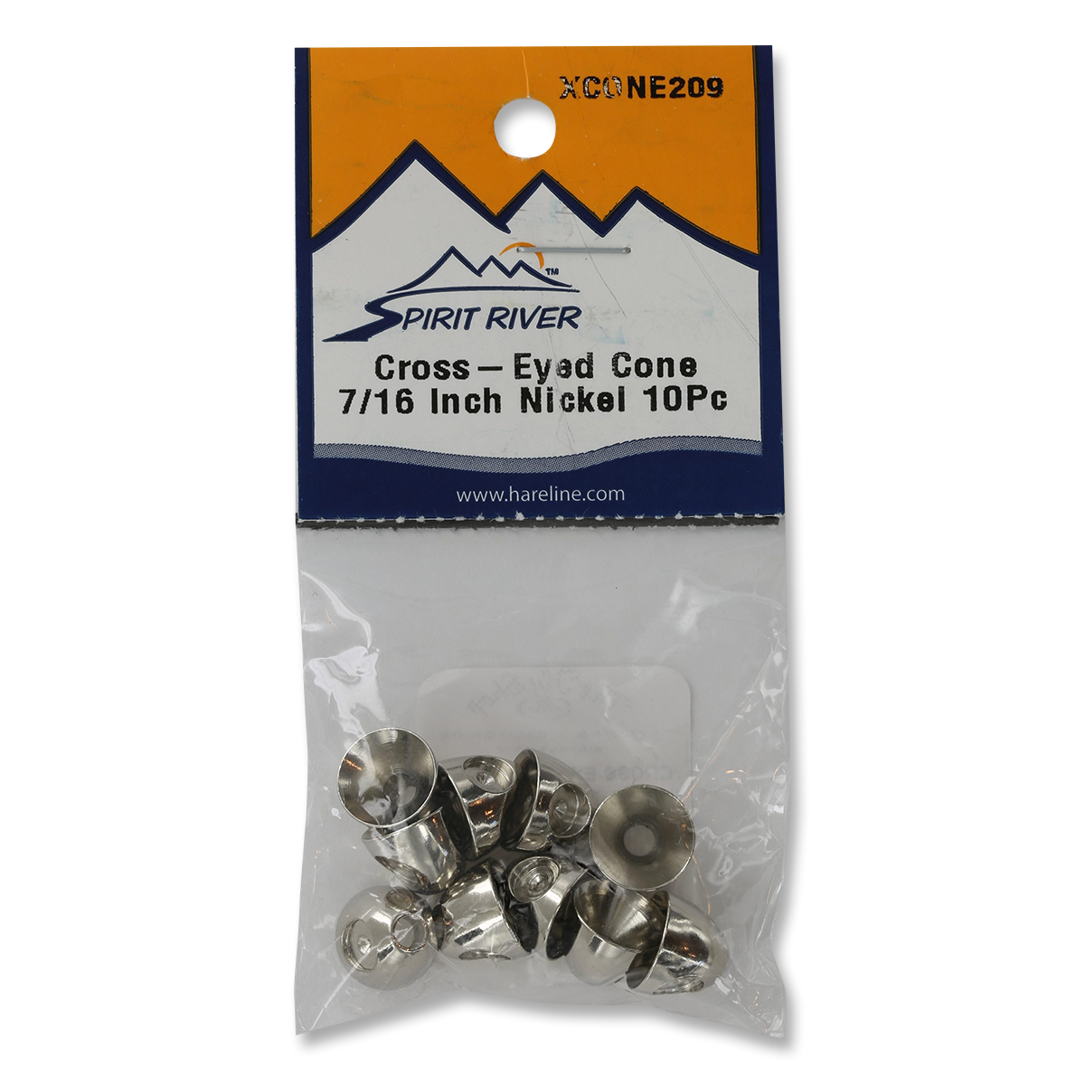 Cross-Eyed Tapered Cone Heads