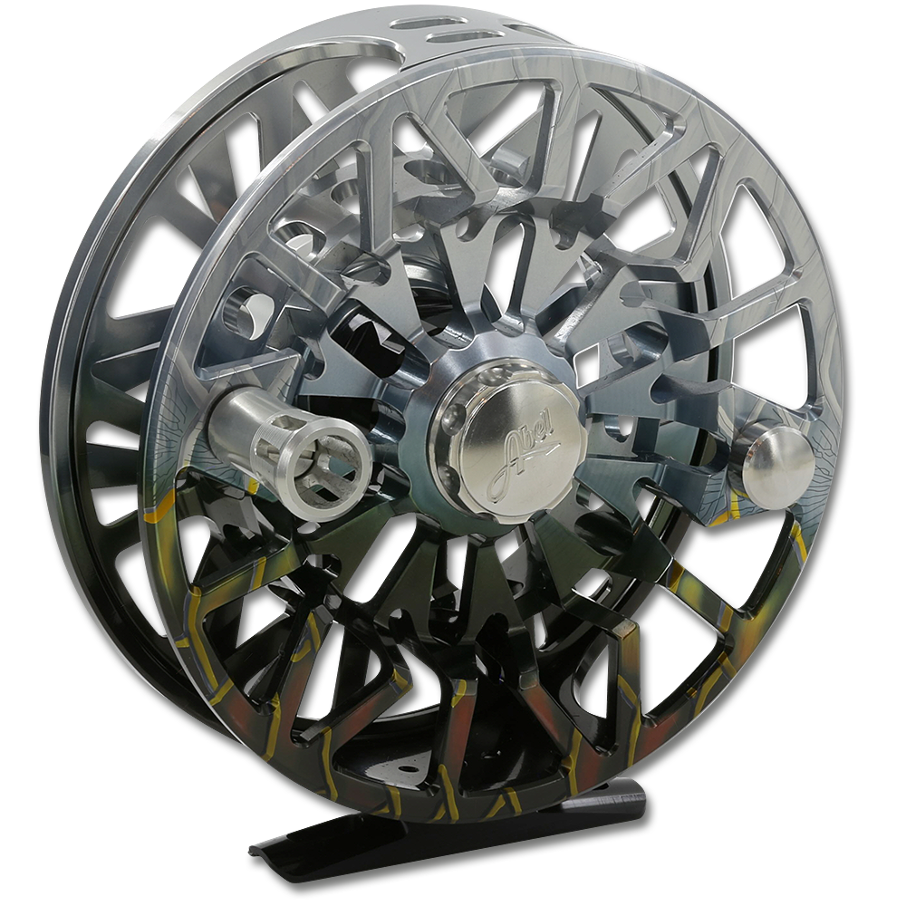 Abel SDS Ported Native Tarpon Graphic Fly Reel - 11/12