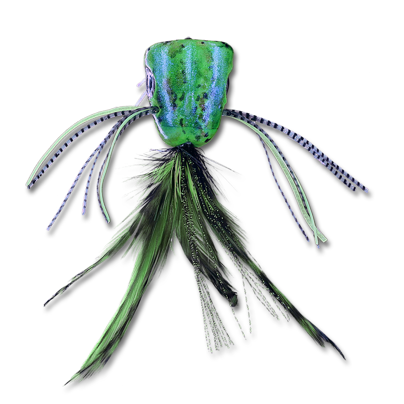 Surface Seducer Popper Double-Barrel Foam Bodies