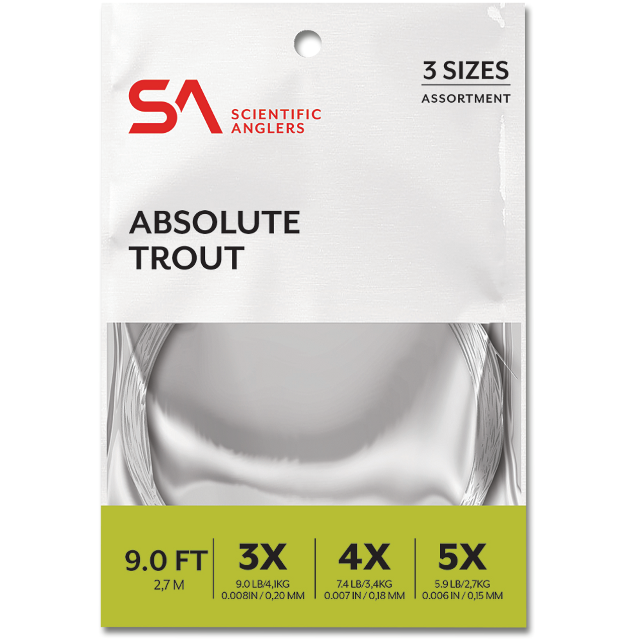 Scientific Anglers Absolute Trout Leader Assortments