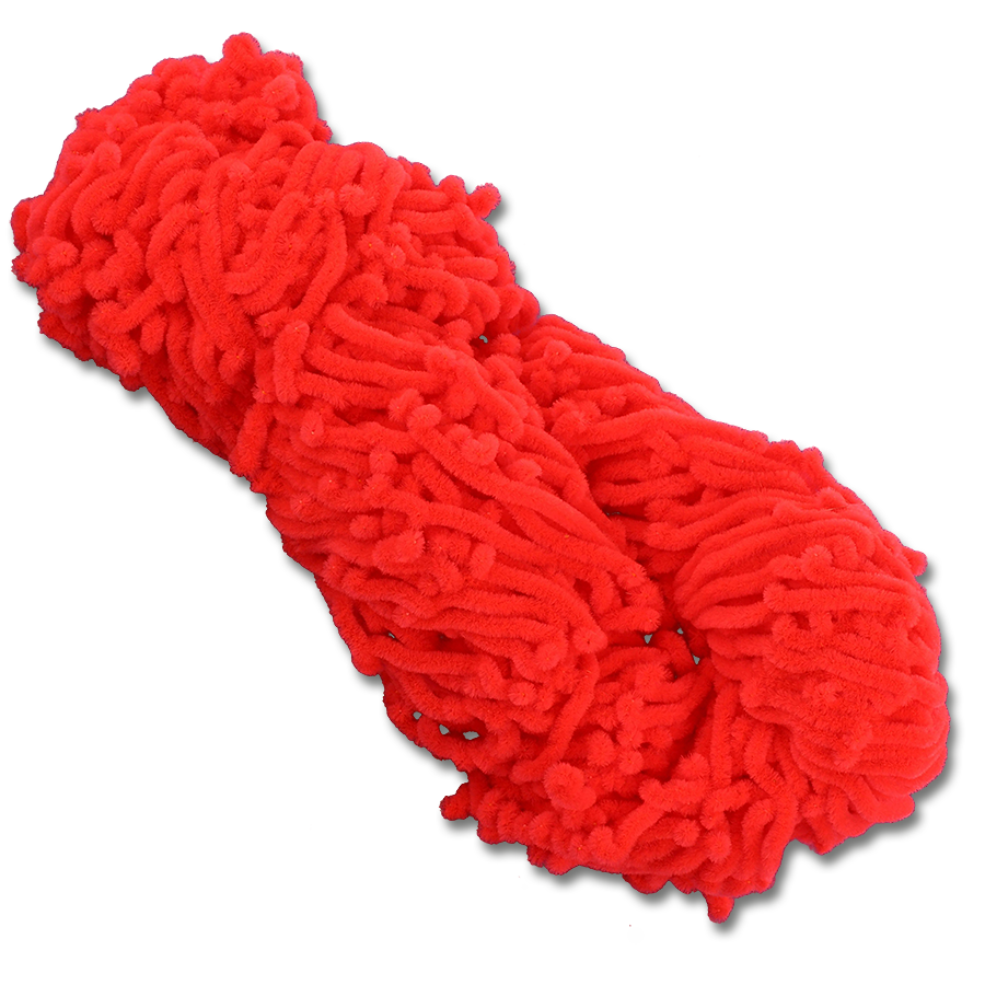 Fluorescent Chenille Skeins - 72 Yards