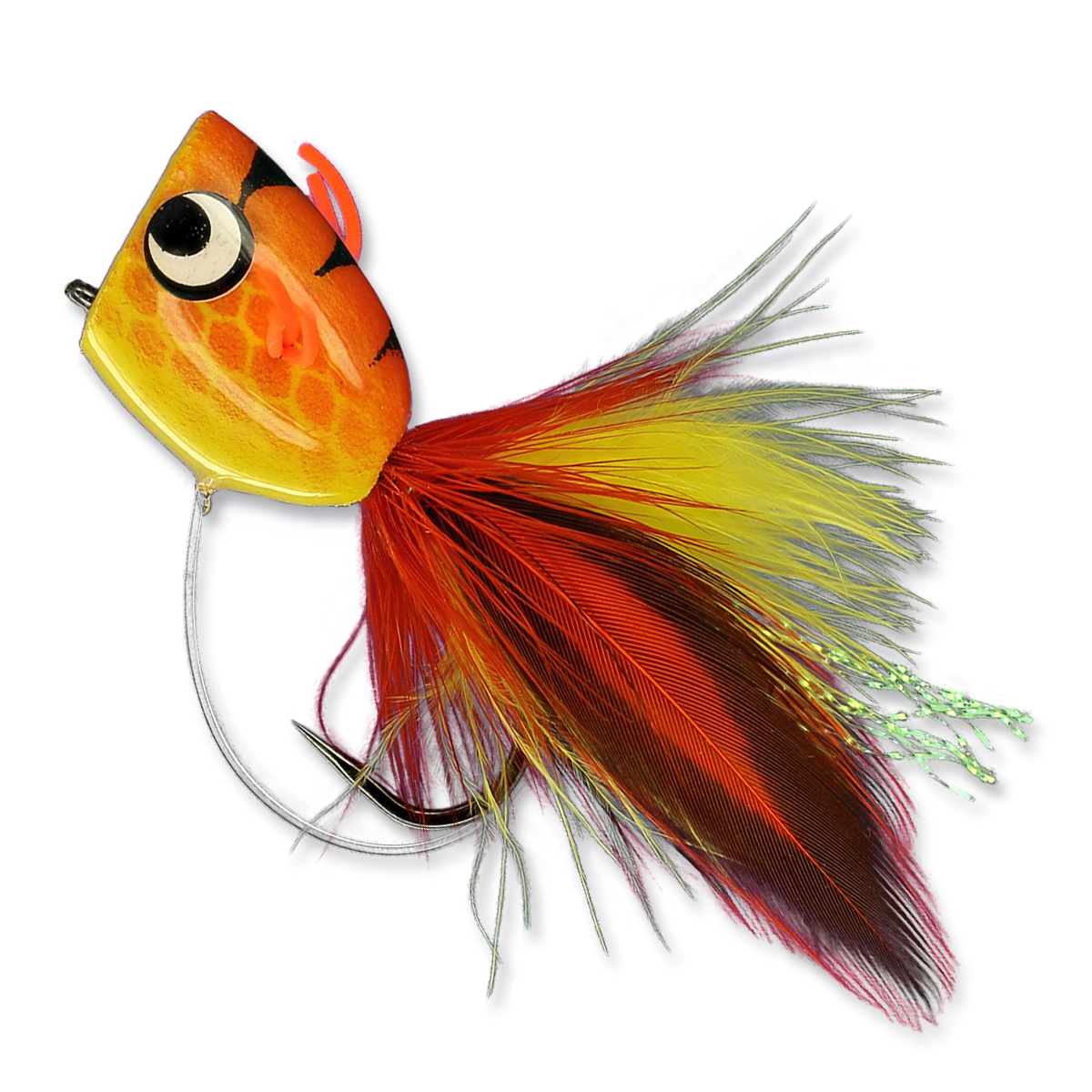 Rubberleg Largemouth Poppers - #4