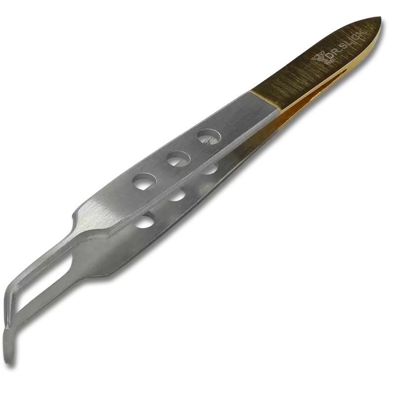 Dr. Slick Bishop Angled Tweezers