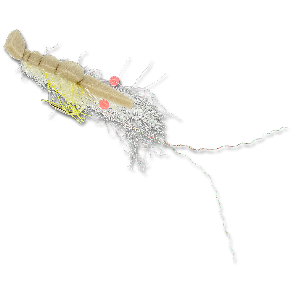 Shrimp Gurgler - Tan #1/0