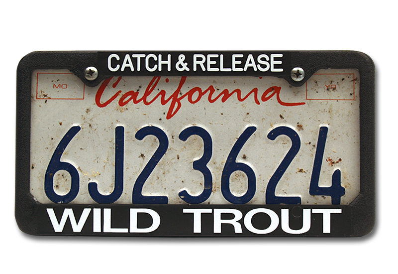 The Fly Shop's License Plate Holders