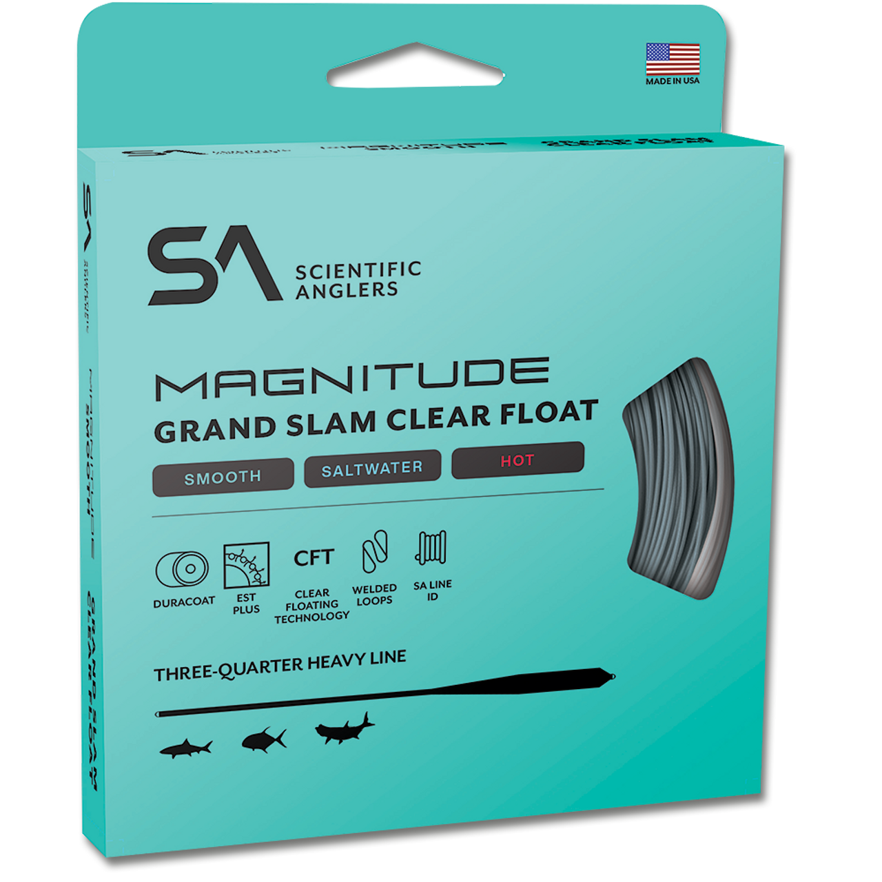 Scientific Anglers Magnitude Smooth Grand Slam Clear Tip Floating Fly Line