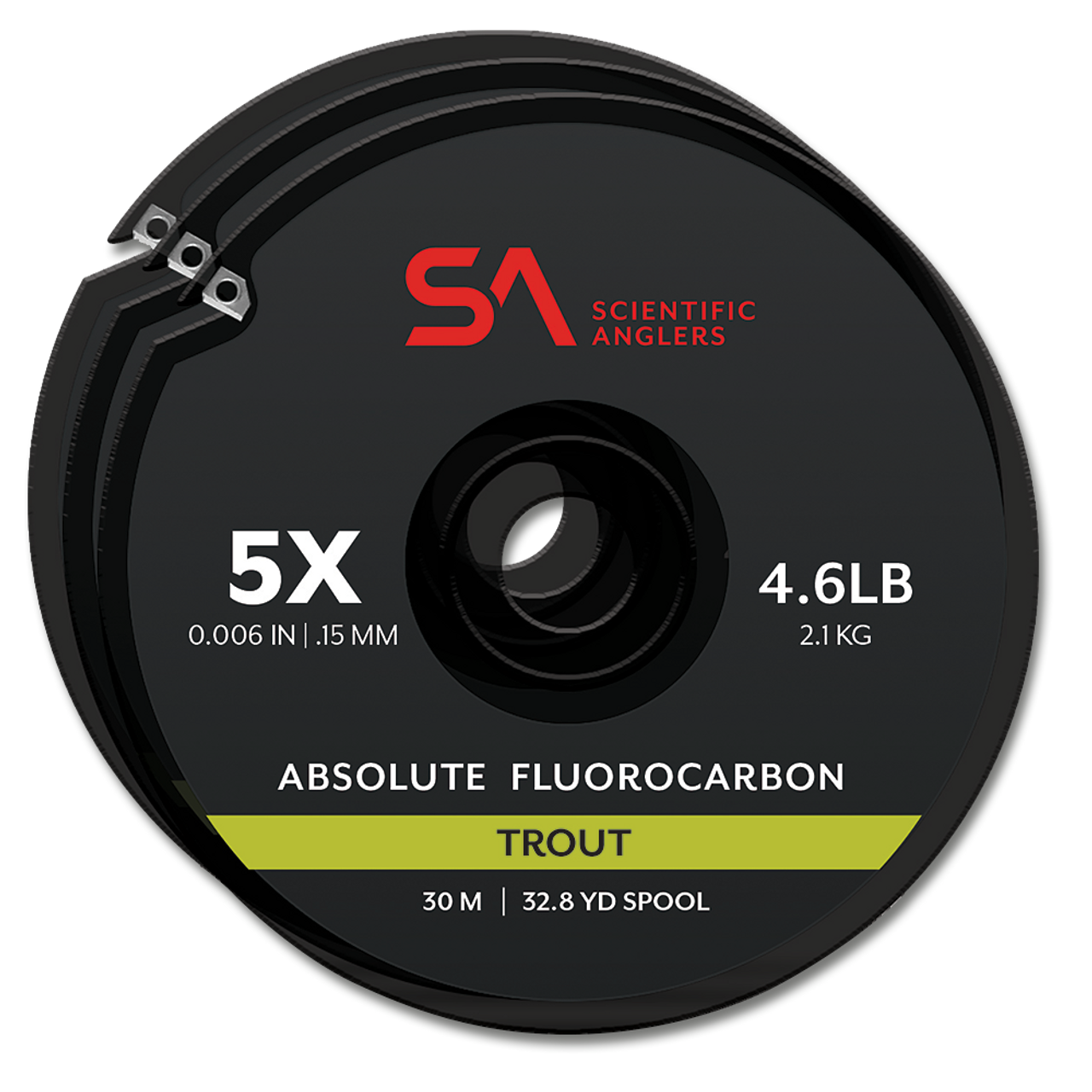 Scientific Anglers Fluorocarbon Trout Tippet Assortment Packs