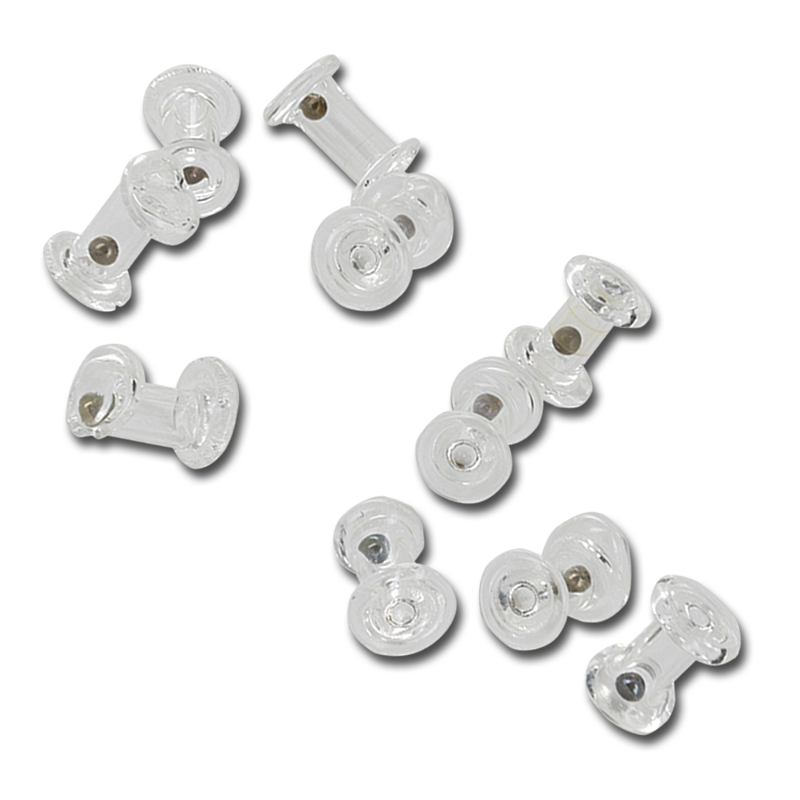 Flat End Eye Glass Rattles