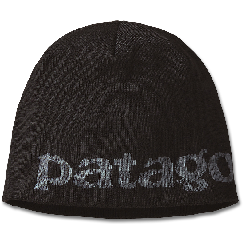 Patagonia Beanie - Logo Belwe Black