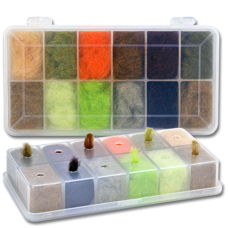 Mercer's Crystal Buggy Nymph Dubbing Dispenser