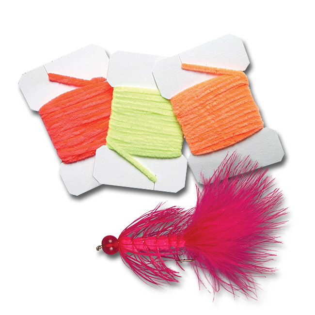 Fluorescent Chenille - 5 Yards