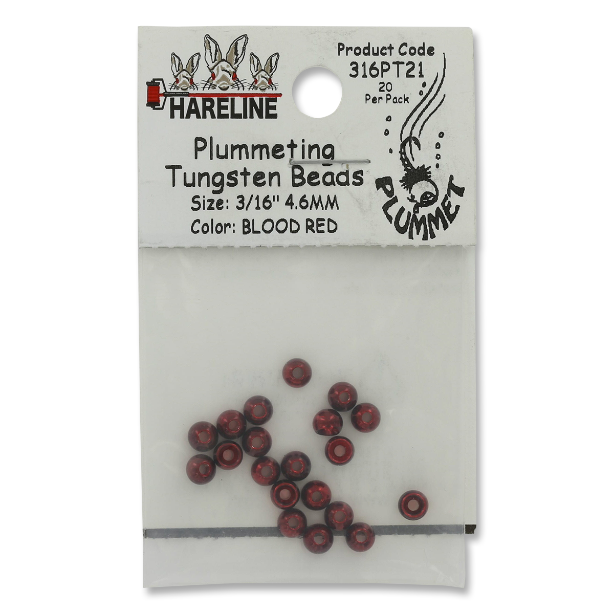 Plummeting Tungsten Beads