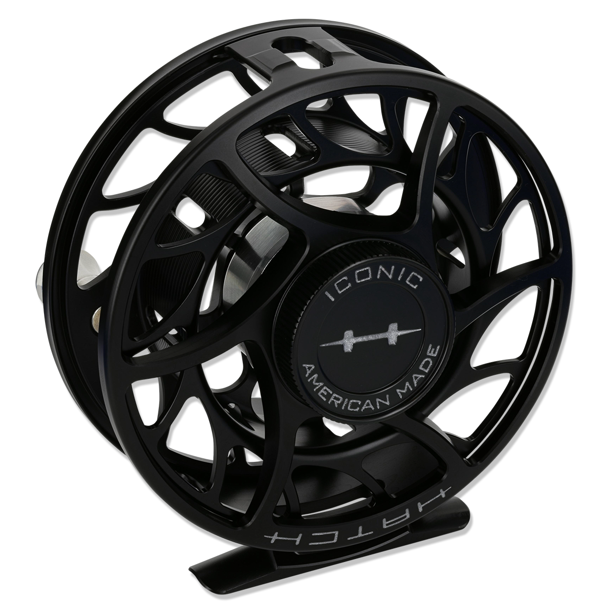 Hatch Iconic Reel - Black/Silver 4+