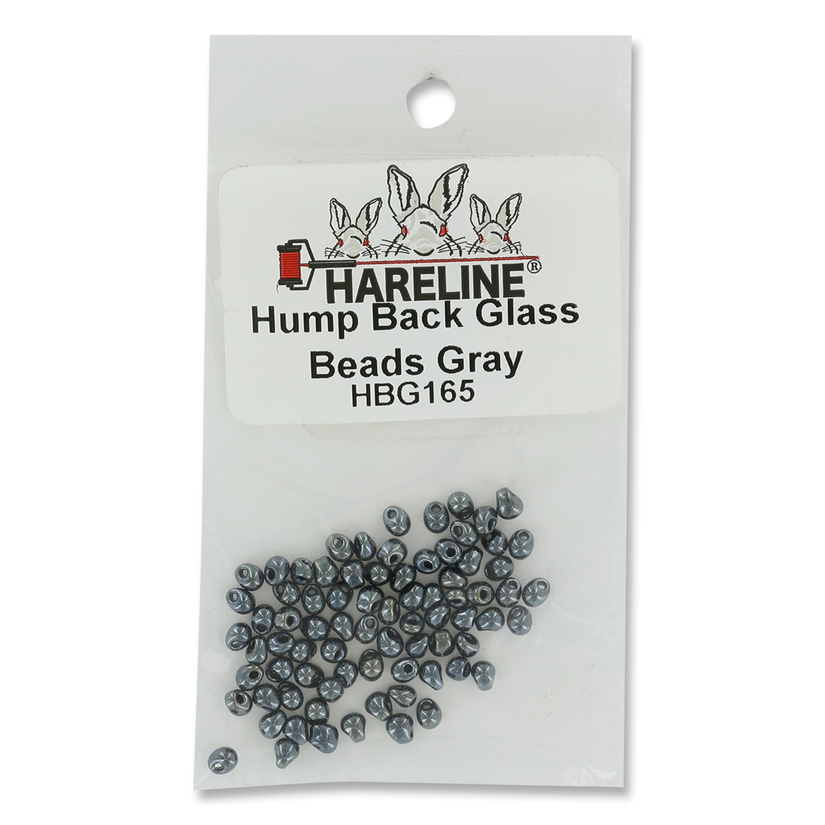 Hareline Hump Back Glass Beads