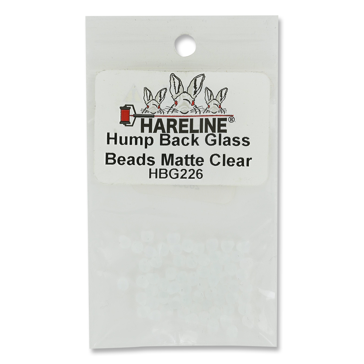Hareline Hump Back Glass Beads