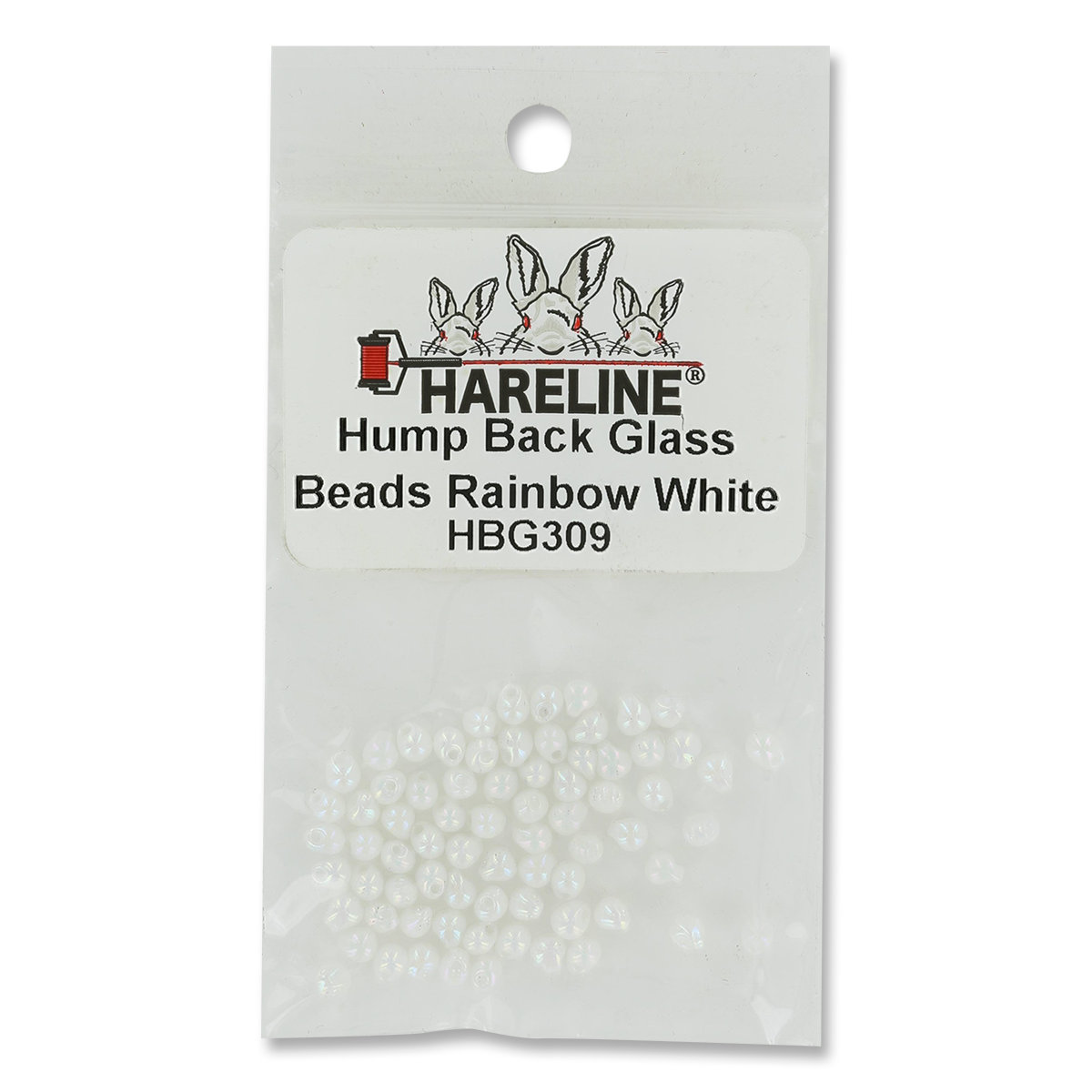 Hareline Hump Back Glass Beads