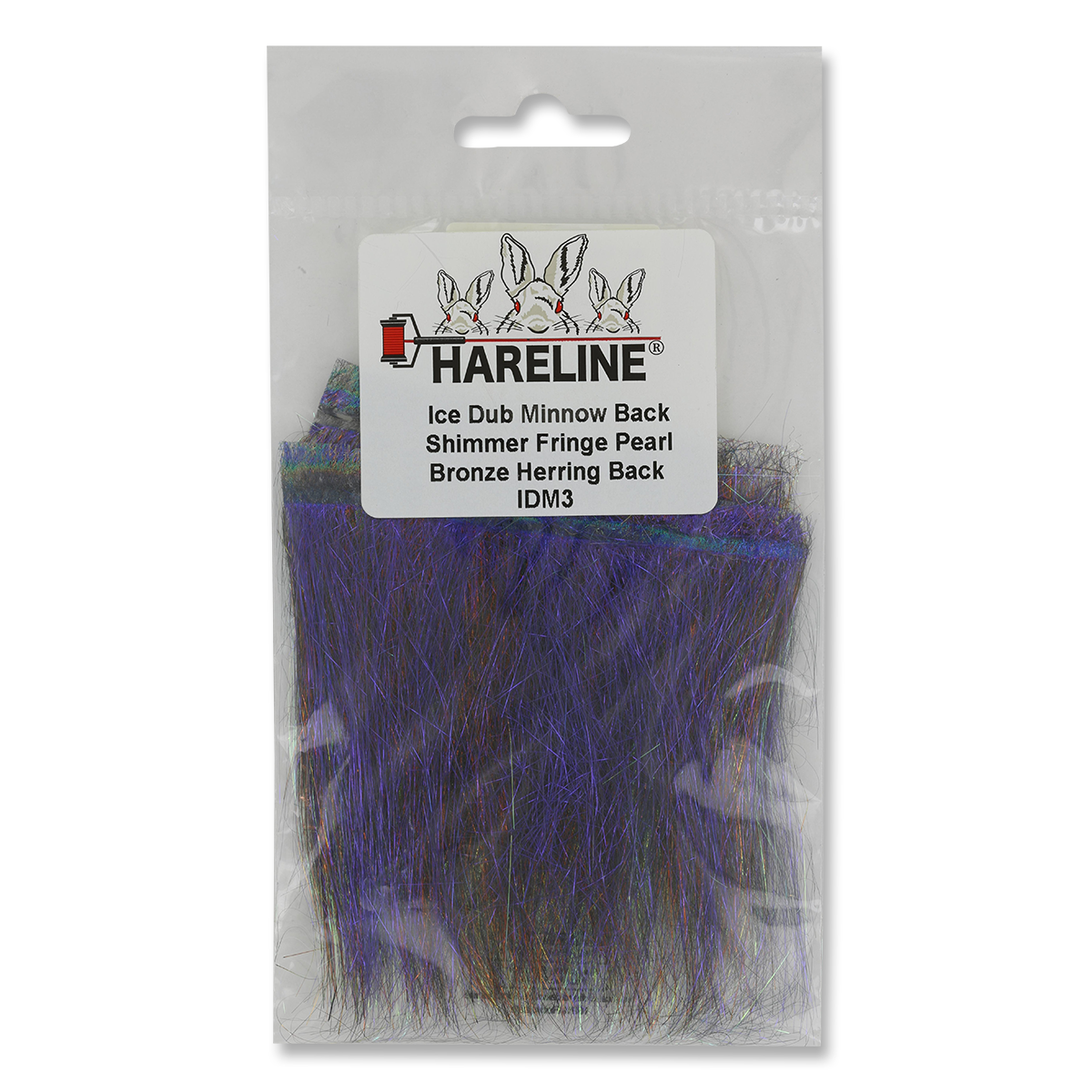 Ice Dub Minnow Back Shimmer Fringe