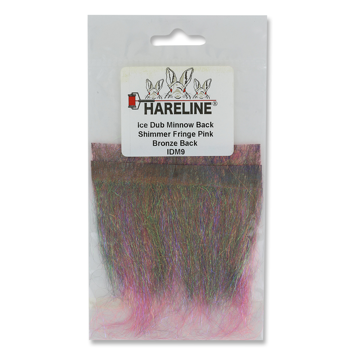 Ice Dub Minnow Back Shimmer Fringe