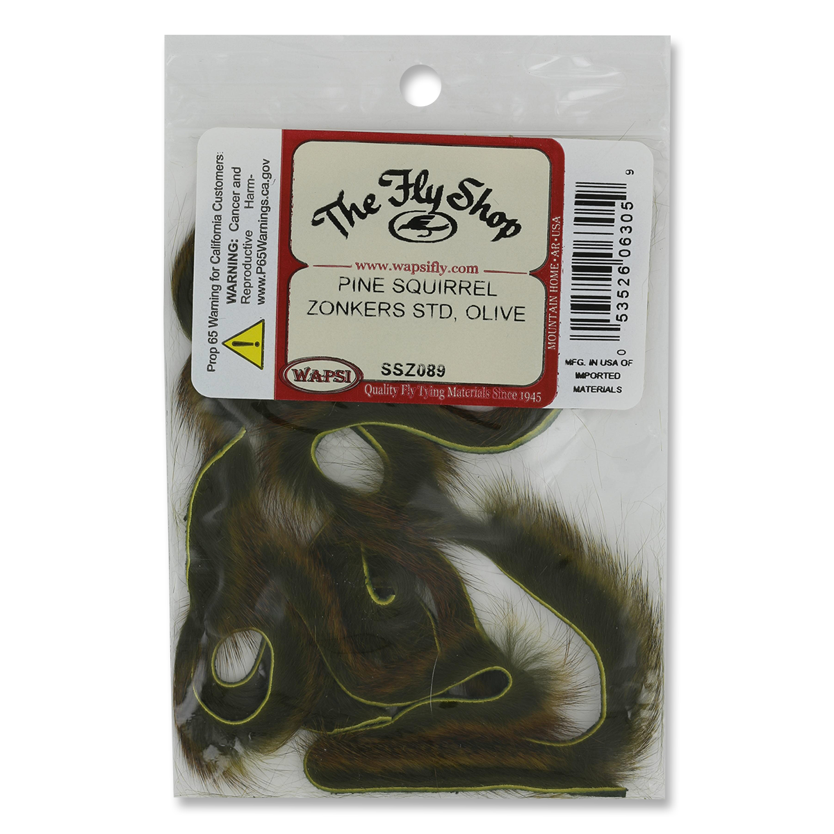 Pine Squirrel Zonker Strips