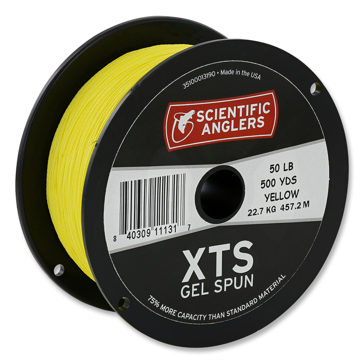 Scientific Anglers XTS Gel Spun Backing - Yellow