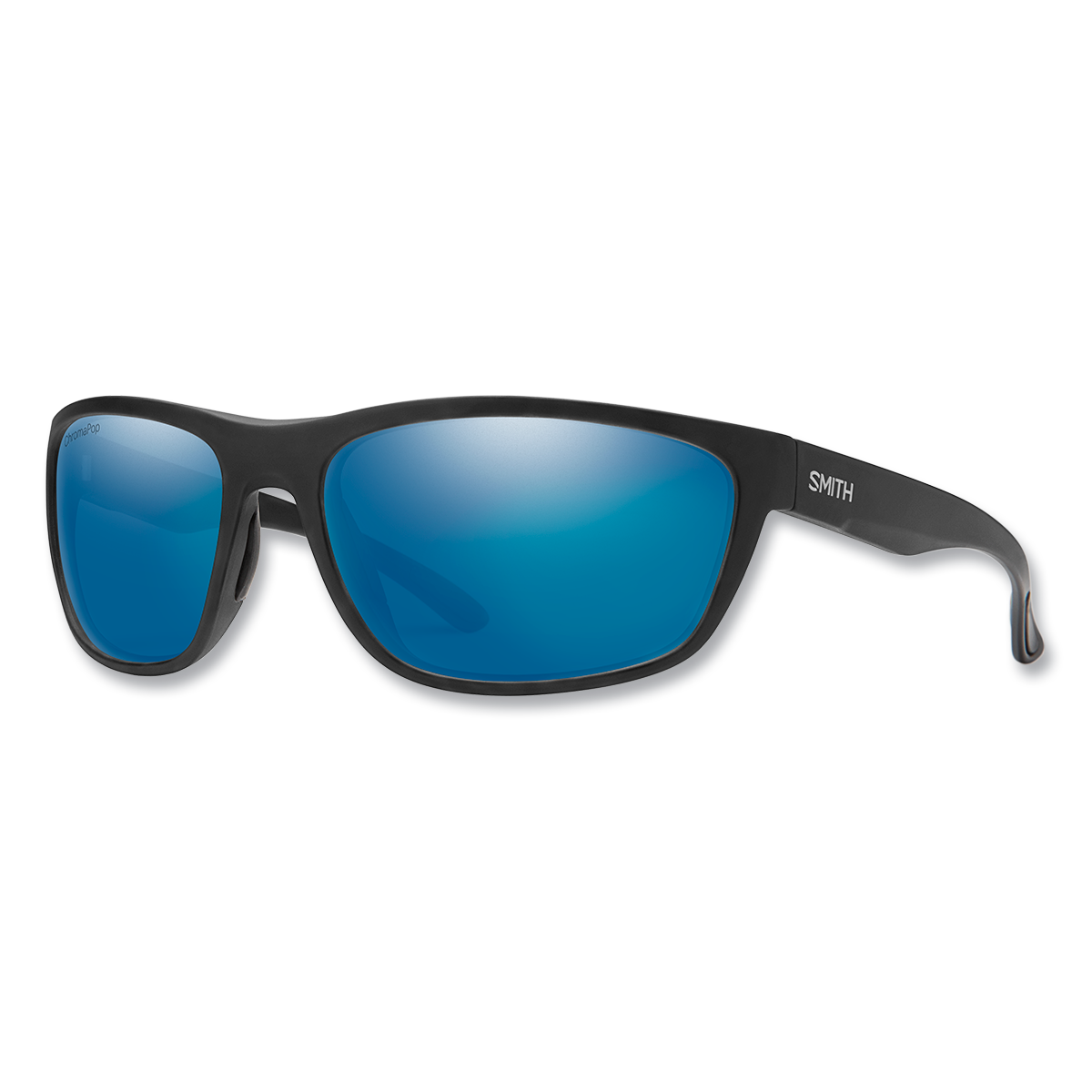Smith Redding Chromapop Sunglasses - Matte Black/Blue Mirror