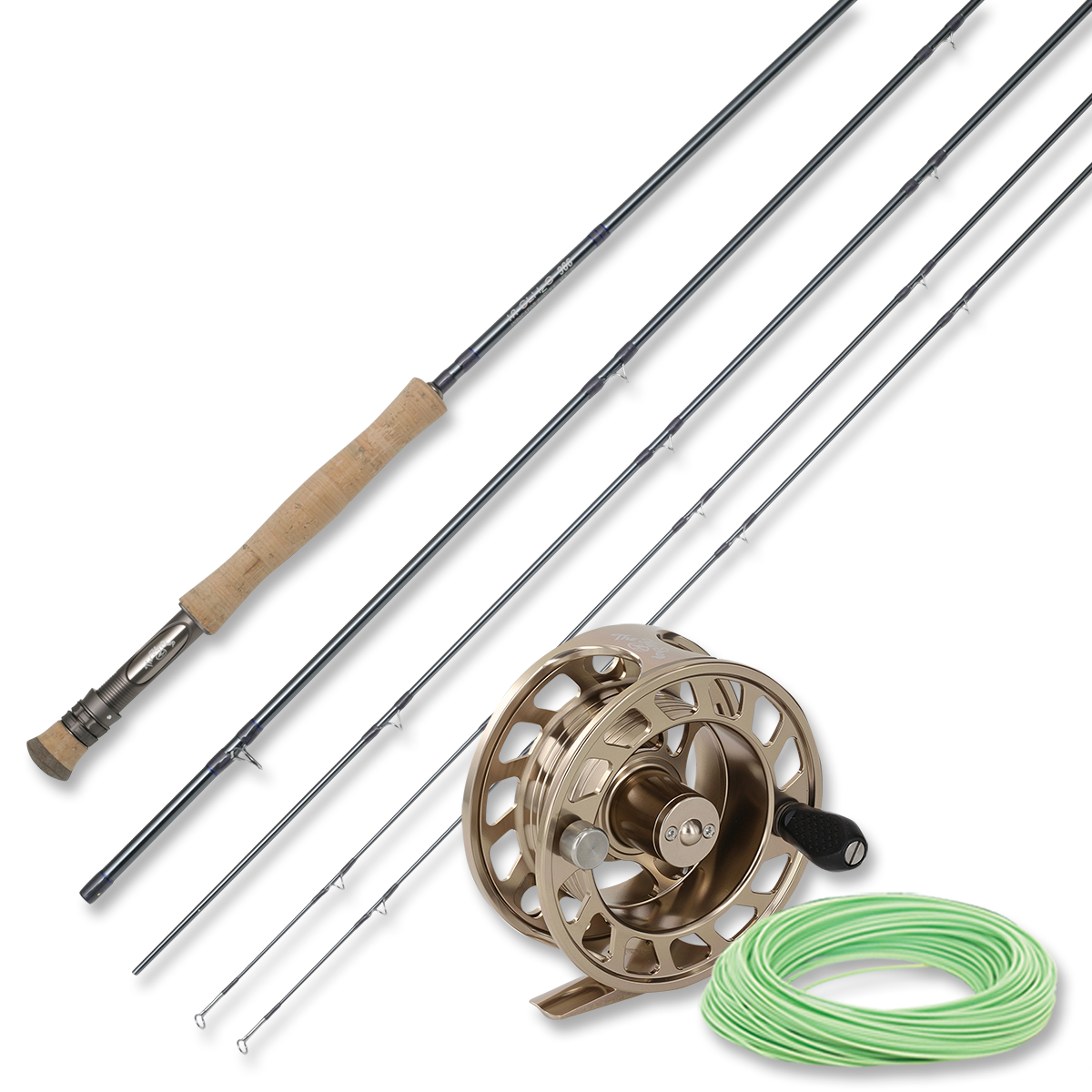 best fly fishing rod and line for trout fishing The Fly Shop's Signature H2O Indicator Fly Rod/Reel/Line Outfits