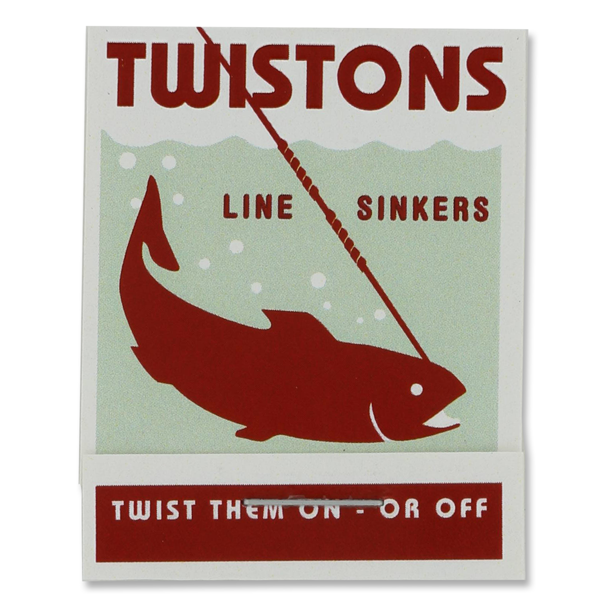 Twist-On Line Sinkers