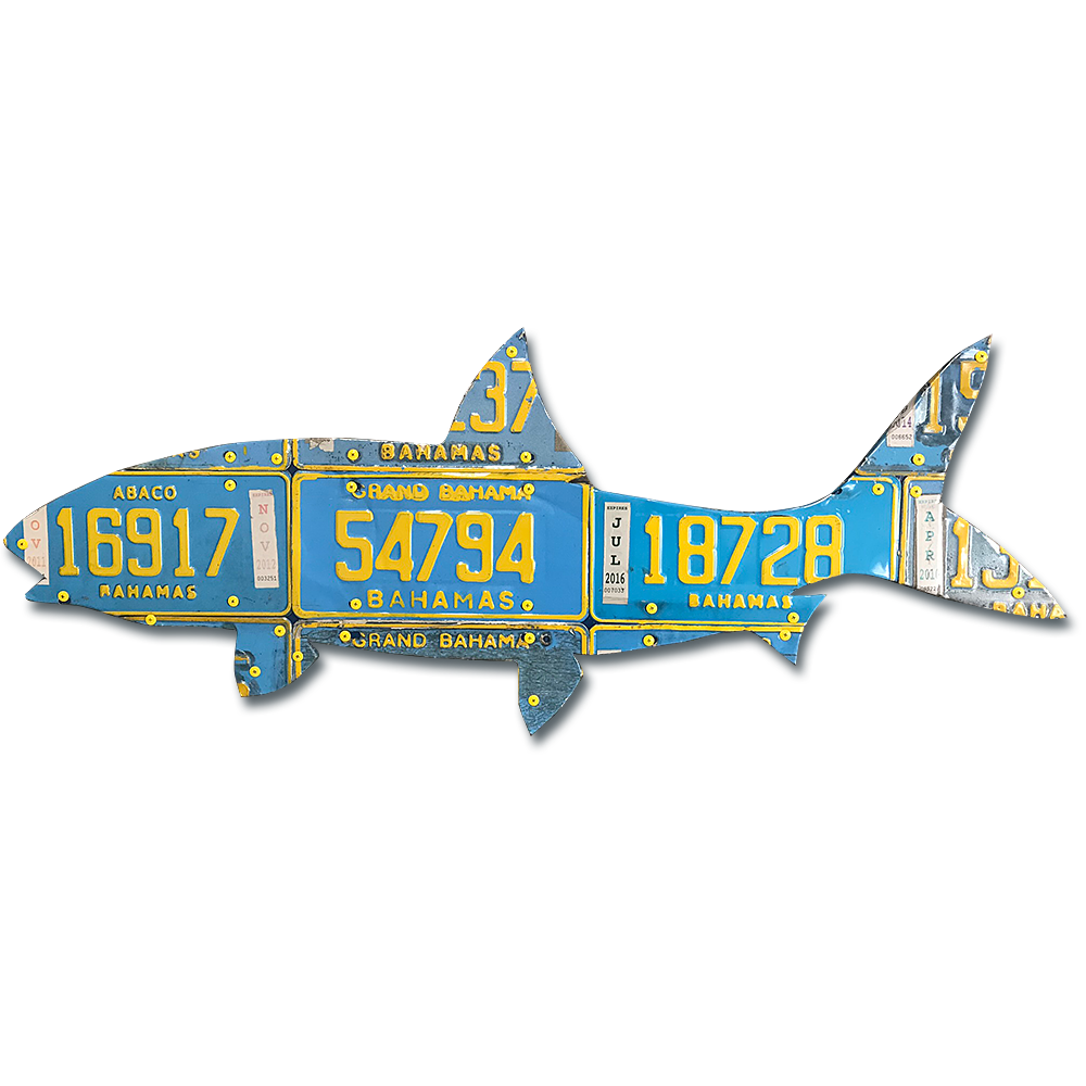 Cody's Fish License Plate Creations - Bonefish