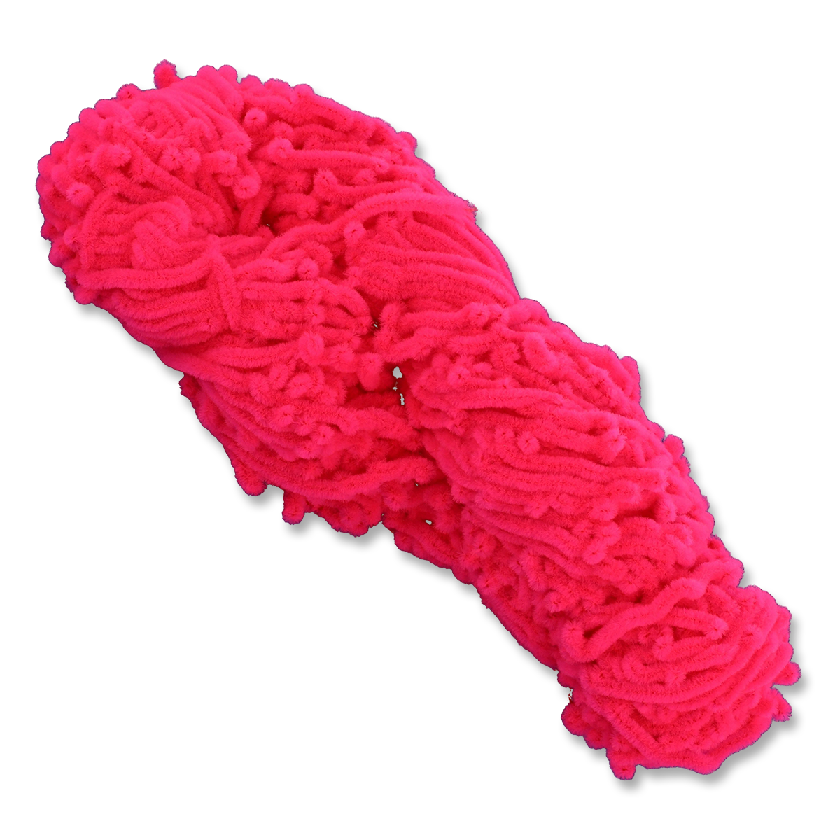 Fluorescent Chenille Skeins - 72 Yards