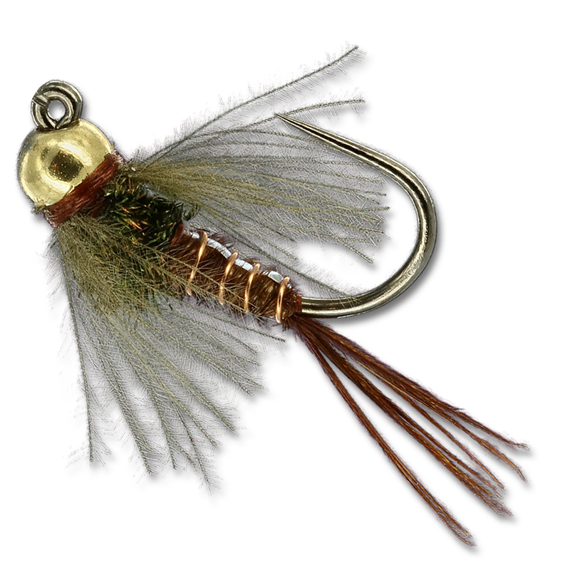 Tungsten Bead Jigged Pheasant Tail (PT)