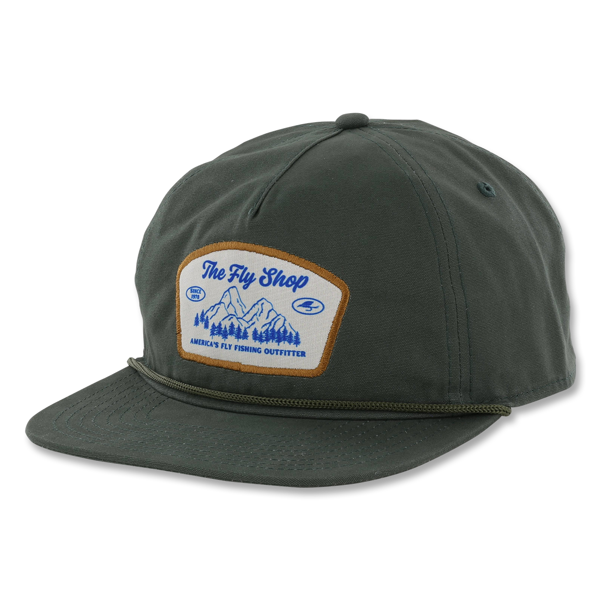 TFS Ranger Patch Hat - Moss – The Fly Shop