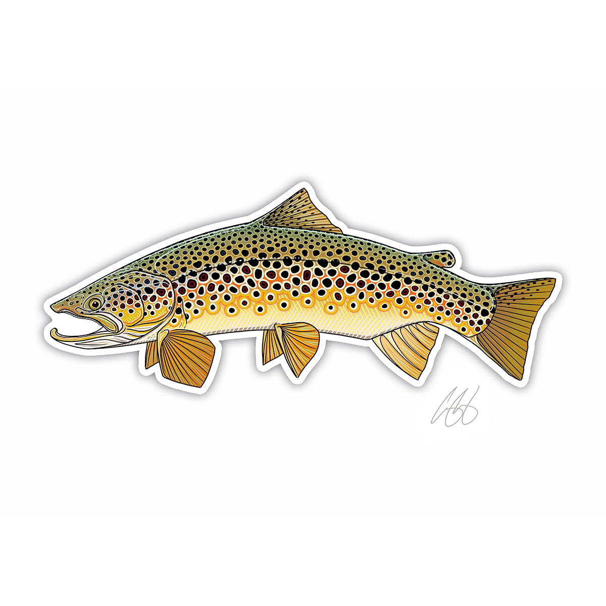 Casey Underwood Fish Decals