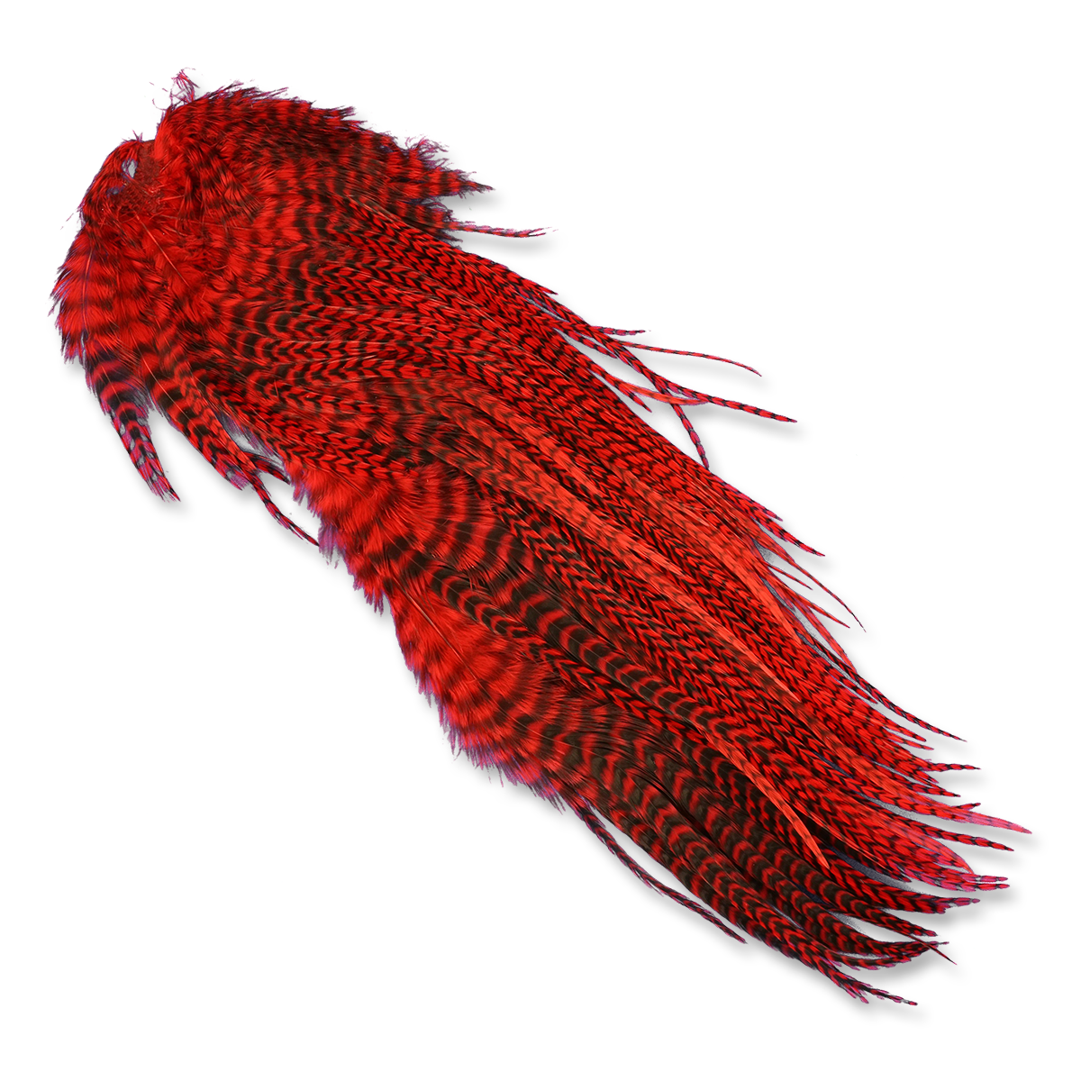 Premium Dyed Grizzly Half Saddles