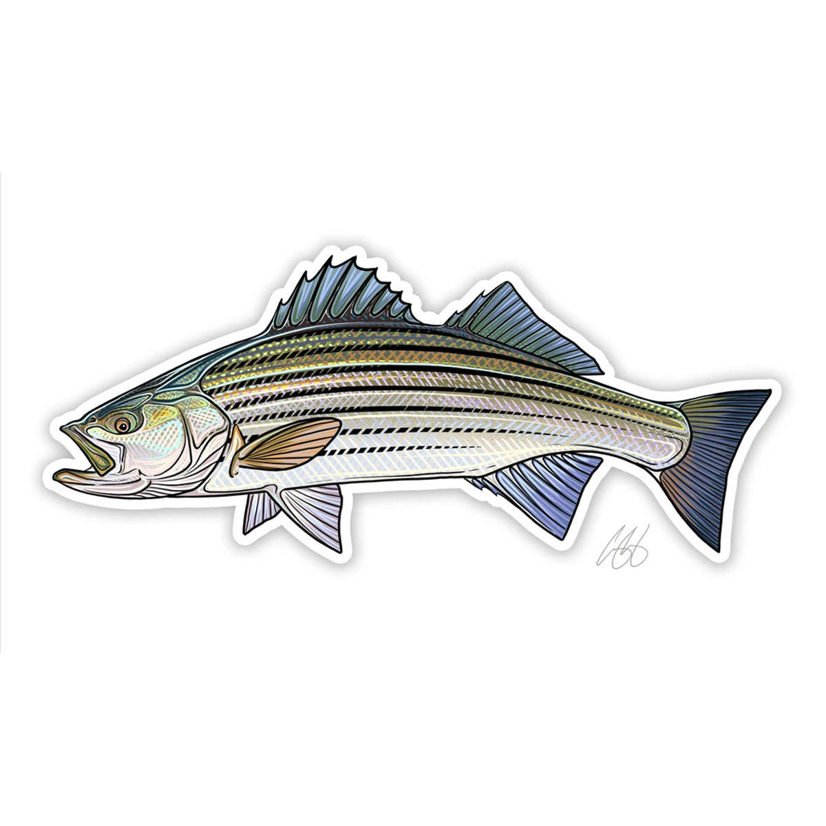 Casey Underwood Fish Decals
