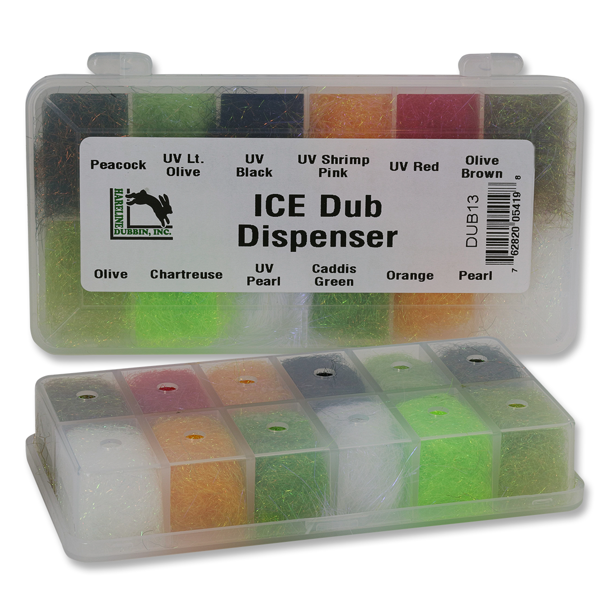 Hareline Ice Dub Dubbing Dispensers