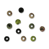 Mottled Tactical Slotted Tungsten Beads