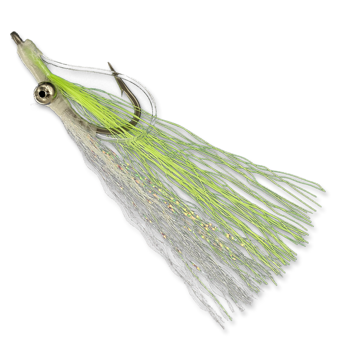 Shallow Water Clouser - #6 - Color: Chartreuse