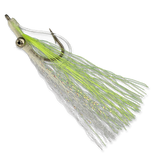 Shallow Water Clouser - #6 - Color: Chartreuse