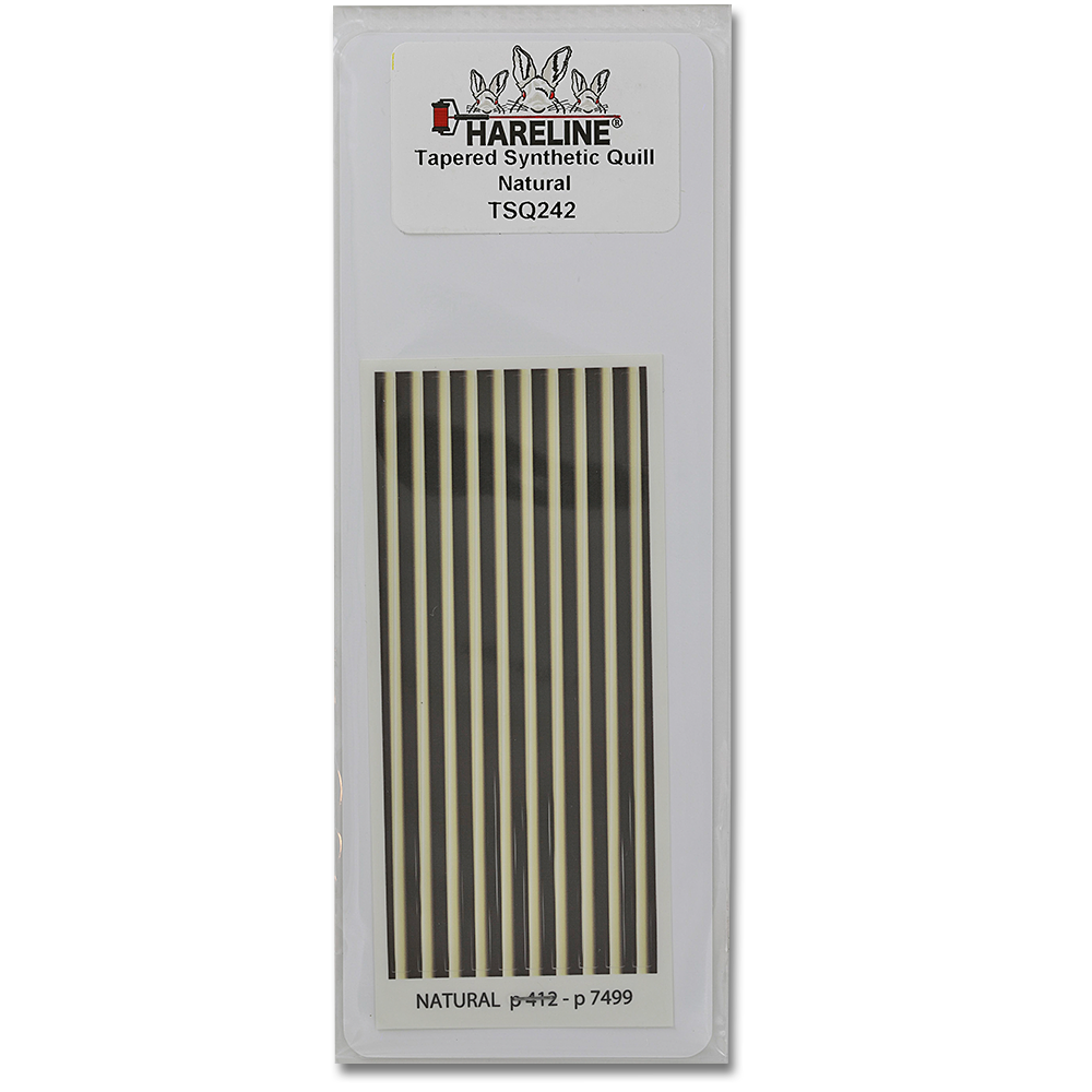 Hareline Tapered Synthetic Quill