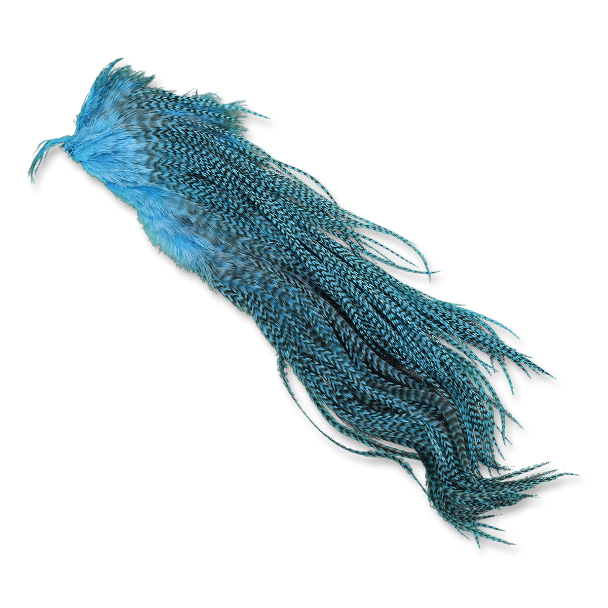 Premium Dyed Grizzly Half Saddles