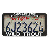 The Fly Shop's License Plate Holders